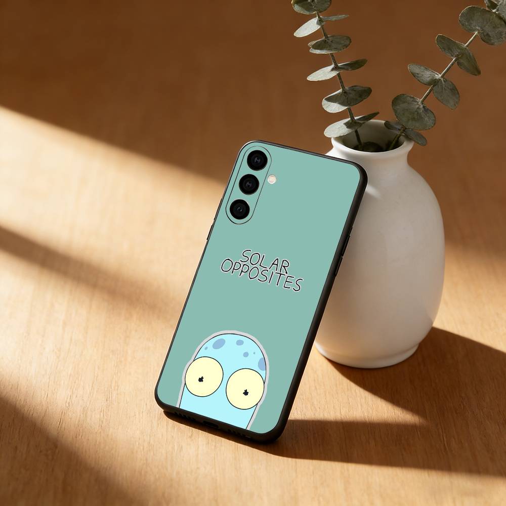 

Cartoon S-Solar Opposites Phone Case For Samsung Galaxy A20,21s,22,31,32,52,53,72,73,80,91 Soft Black Shell Samsung a13 5g