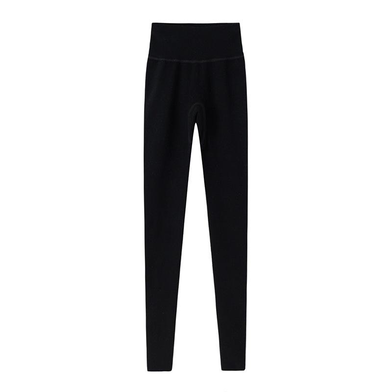 

Женские утягивающие шерстяные леггинсы с высокой талией - Теплые, эластичные, осенне-зимний стиль Medium