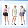 Li-Ning Quick-Dry Cool Fitness Series Logo Letter Sports Shorts Women Shorts AKSW250-7