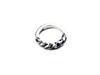 Bebello [Bs-257] 925 Silver Twisted Pinky Ring