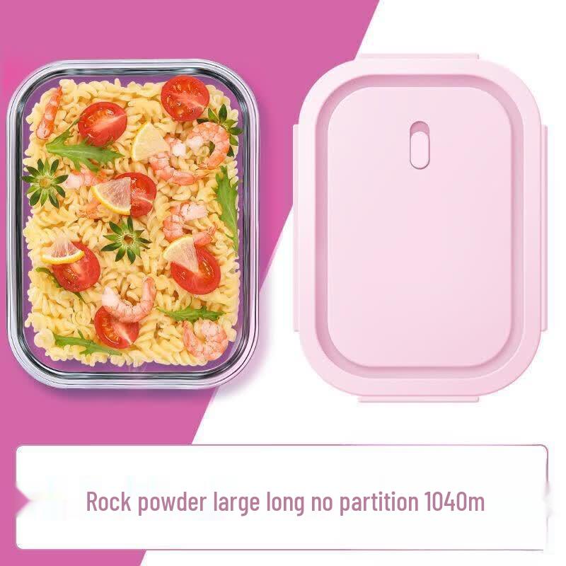 Heat-Resistant Glass Lunch Box with Lid