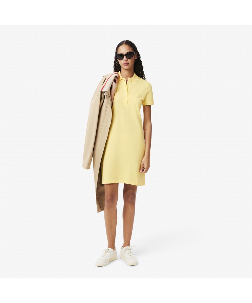 Lacoste Women'S Slim Fit Mini Pique Polo Dress Ef5473-55G 107