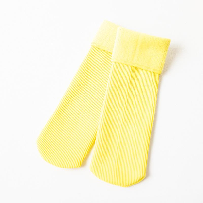 Șosete pentru fete Șosete de zăpadă pentru copii Toamnă iarnă pluș îngroșat căldură copii medii și mari bebeluși băieți șosete lungi de bumbac