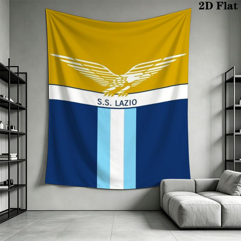 Lazio Wall Tapestry Aesthetic Wall Hanging Printed Fabric Blanket Decorative Tapestries for Bedroom Living Room Home Decor