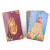 Das Mystery Tarot 78-Karten-Deck für mystische Divination Familienfeier Geschenk Englische Version Orakel 10,3x6cm Brettspiel