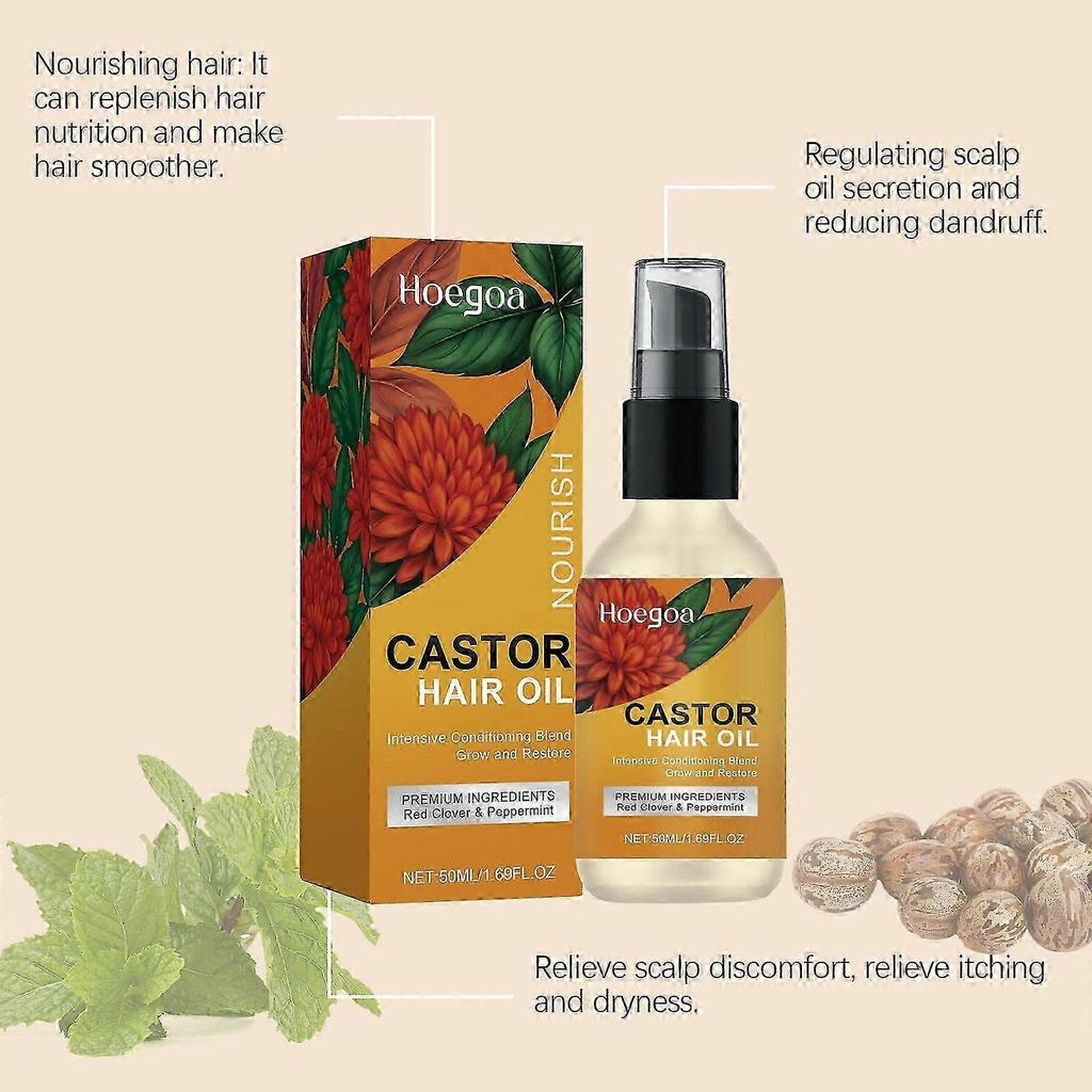 Castor Hair Oil for Nourishing, Strengthening & Hair Growth  50ml