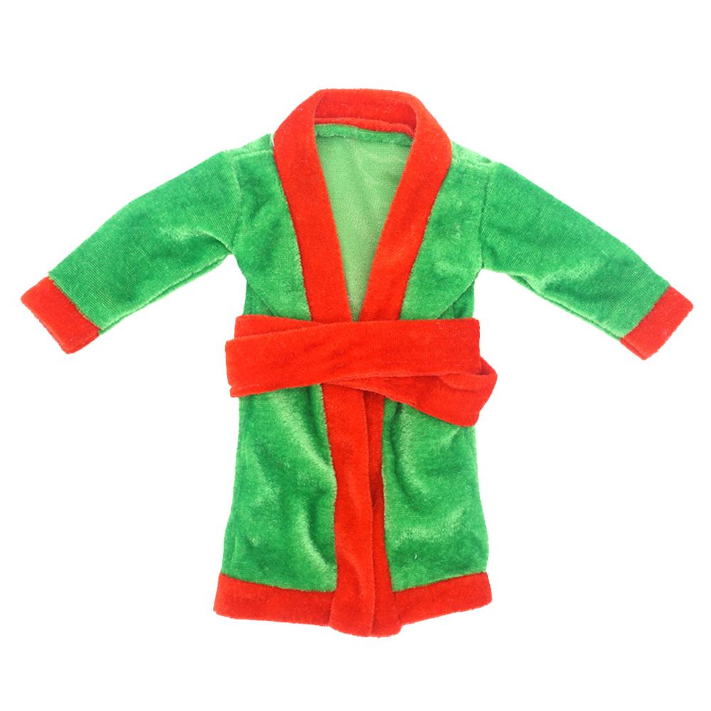 

Міні Baby Doll Bademantel Polyester Puppe Nachthemd Requisiten zum Umziehen Spie Blue