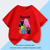Summer New Product Barbapapa Shortsleeved Tshirts Shorts Childrens Luxury Tops Comfortable Shorts Casual Pure Cotton