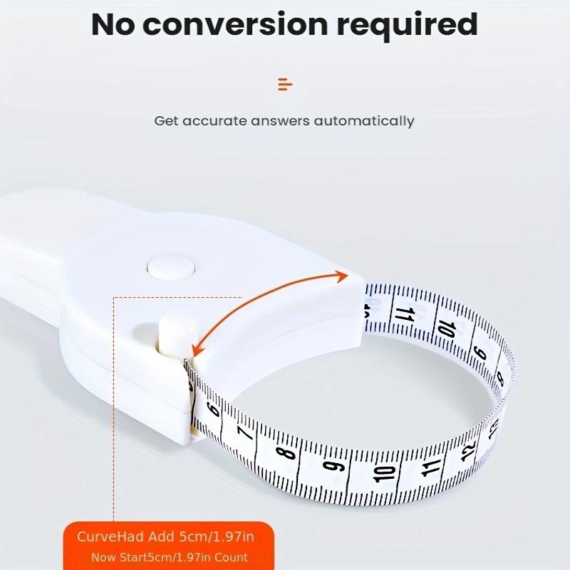Multifunktionales Körperumfang-Messband, Automatisches Präzisions-Tragbares Taillenumfang-Messband