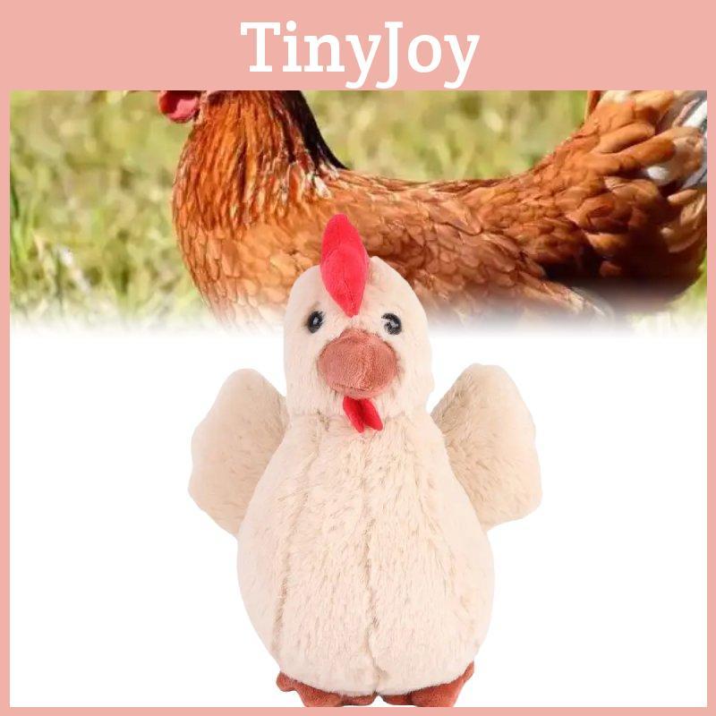 Cartoon Plush Chicken Toy Doll Room Decoration Children Festivals Gift Cotton Pp