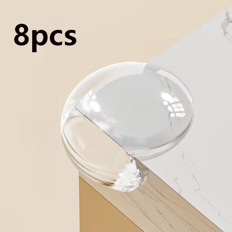 Baby Safety Silicone Kids Proofing Edge Protector Soft Transparent Children Anti Collision Table Corner Edge Protection Cover