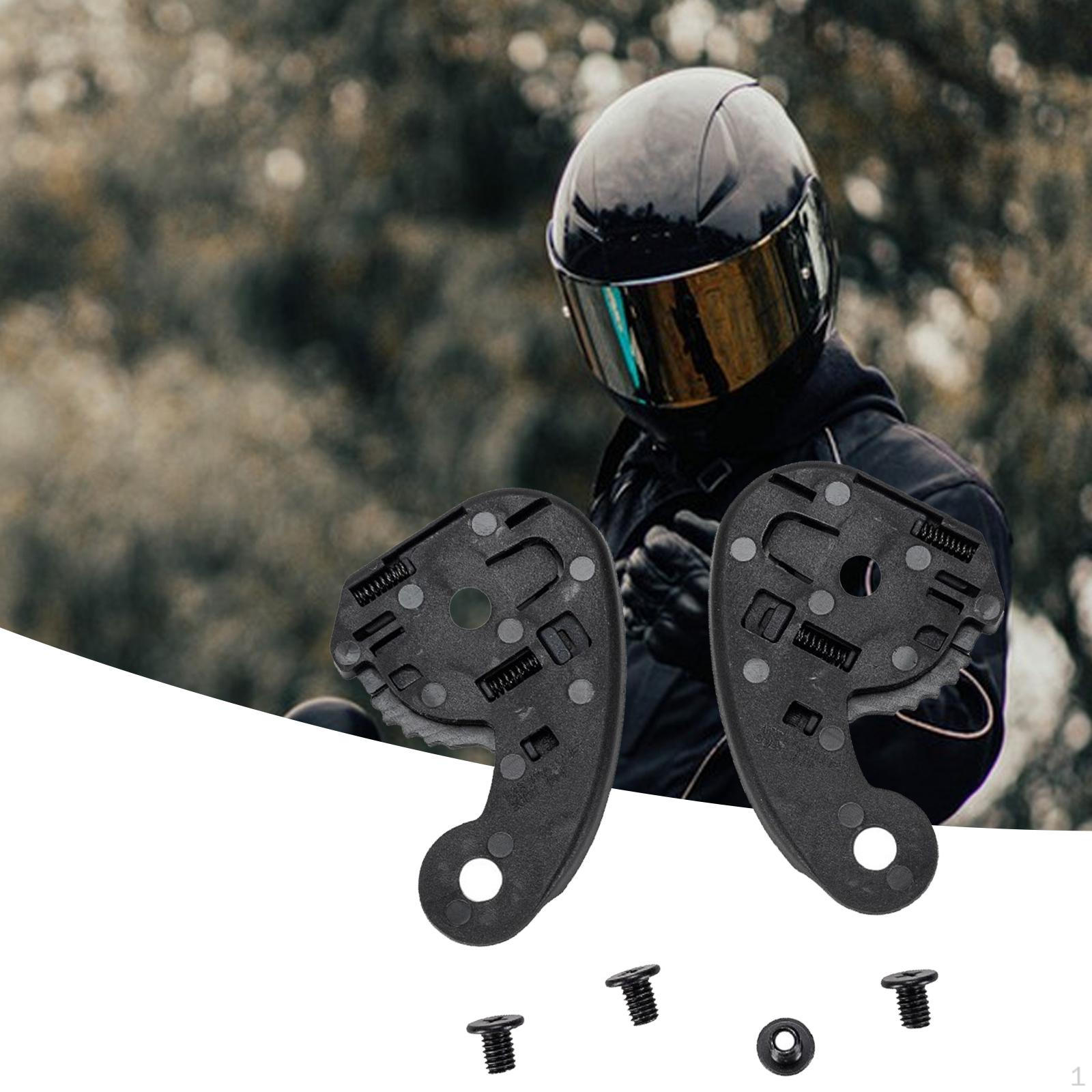 

Комплект из 2 штук Запасные части для шлема Замена Ремонт Визор Боковые пластины левая и правая для C70 Rpha