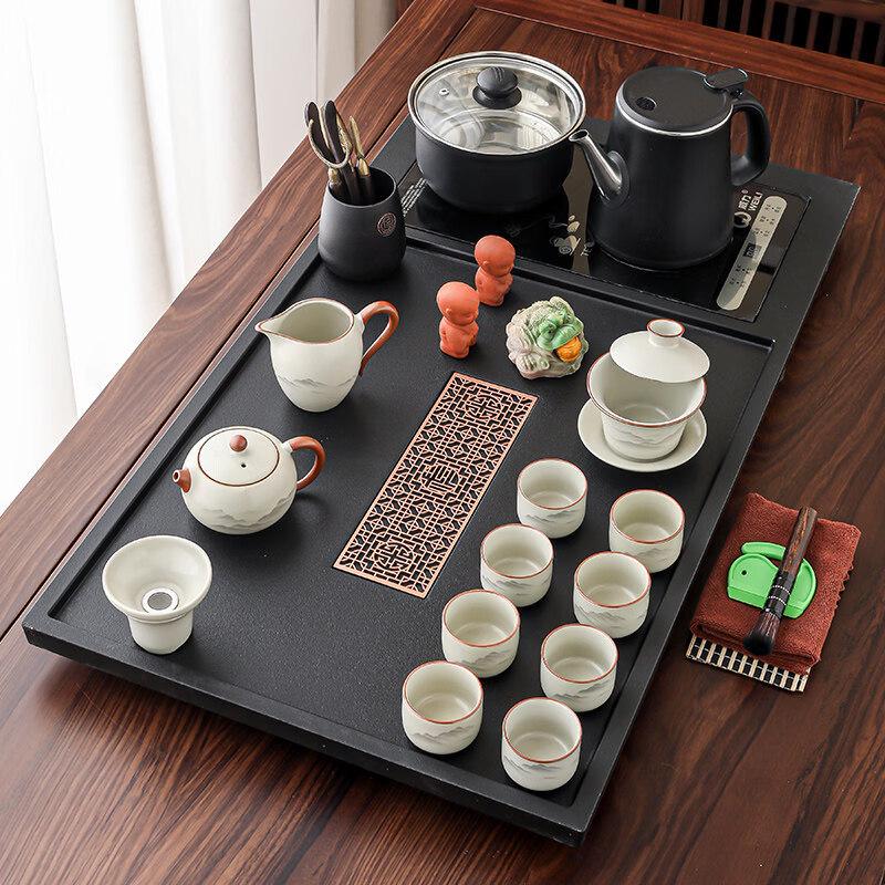 Chaxun 10-Piece Ceramic Automatic Tea Set
