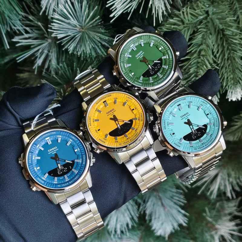 ZEGAREK MĘSKI CASIO AMW-880D-3A + BOX