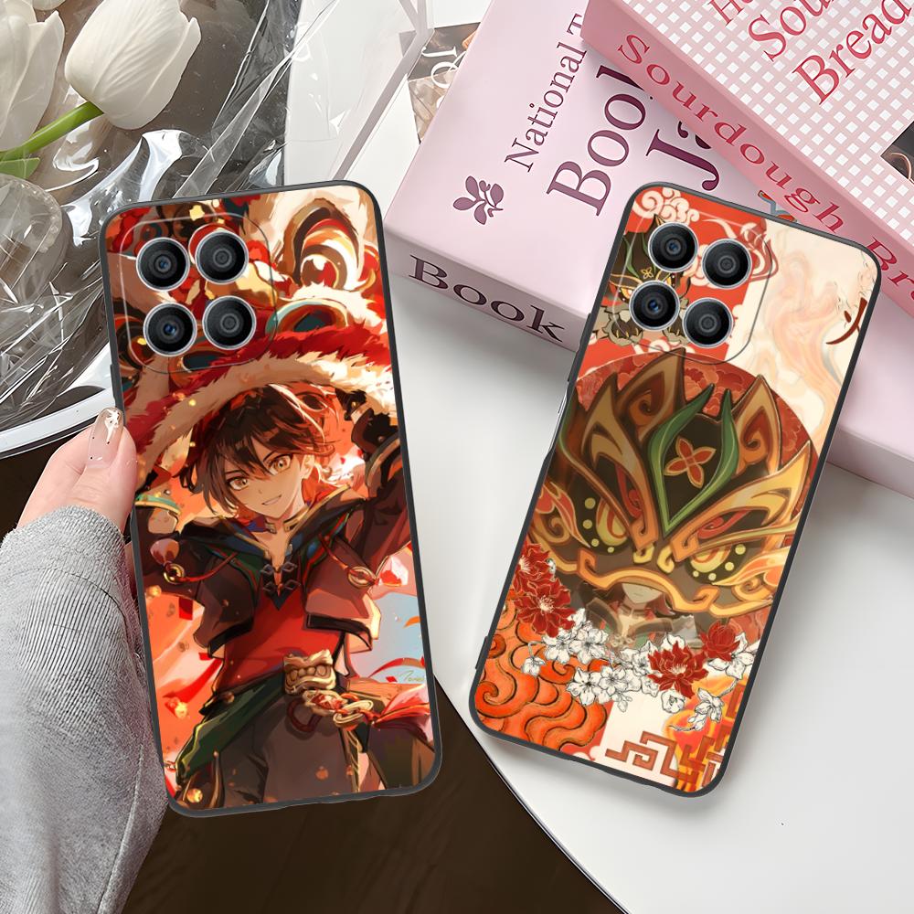 Game GI Gaming Mobile Phone Case for Honor 90 80 70 60 50 30 20 10 9 8 7 Pro S SE Lite 5G Colorful Printing Cover Luxury Cover