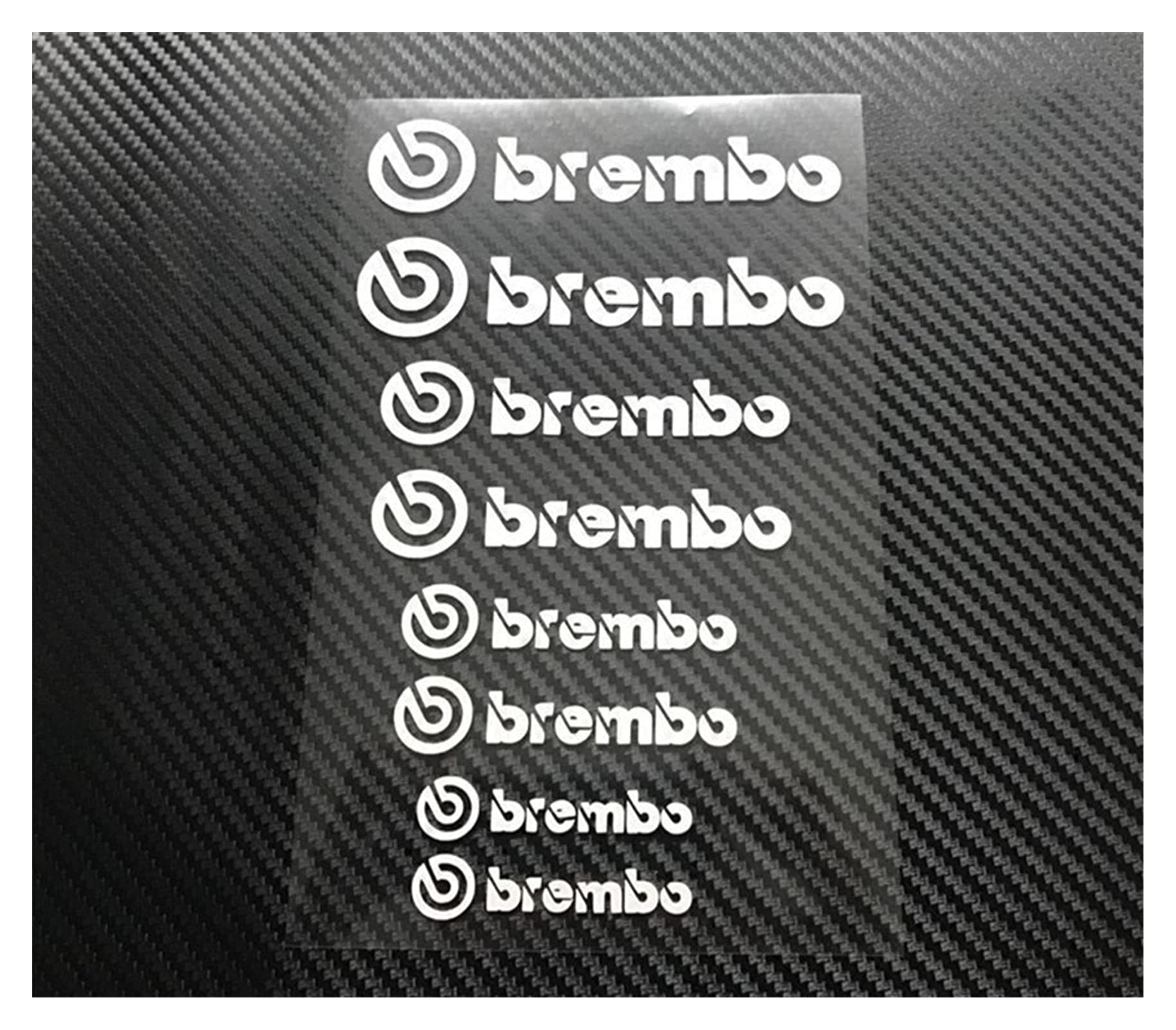 

8pcs/lot Die Cut Reflective Lettering Vehicle Decal Heat Resistant Cover Car Sticker AP Racing AP Racing білий