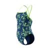 SPEEDO Mirage Time Denim Teal One-Piece Turnback (8-005164005)