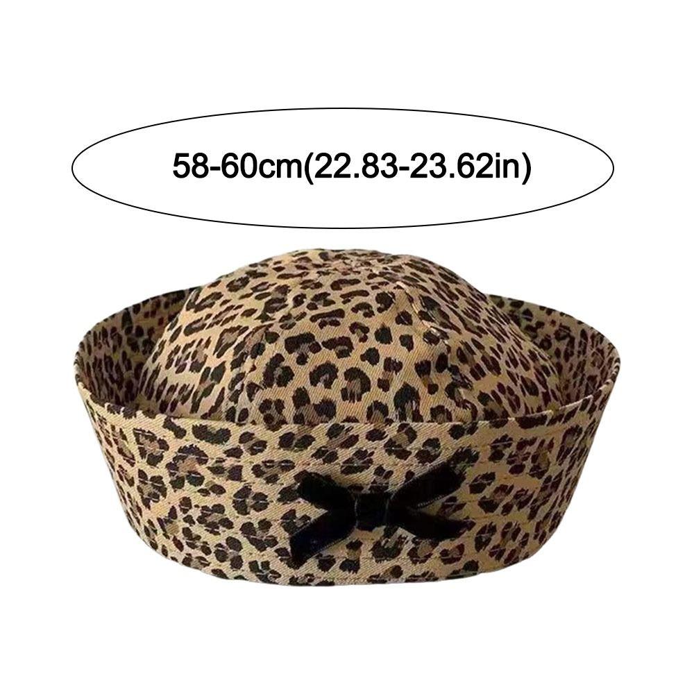 Summer Sailor Hat Stripe Stage Performance Hat Fashion Dome Cap for Women