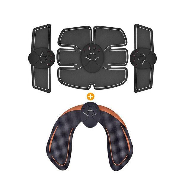 EMS Smart Abdominal Muscle Trainer and Massager - Waist Belt Fitness Device
