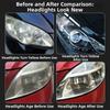 180ml Scheinwerferreiniger Politur, Auto Licht Keramikbeschichtung Flüssigkeit, Langlebige Keramik UV-Schutz Barrieren, DIY Wartung