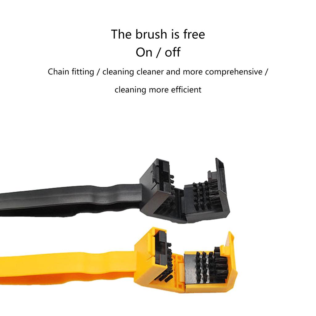 Portable Bicycle Chain Cleaner Motorcycle Road Bike Chain Clean Brush Cycling Chain Clean Maintenance Tool