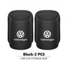 Valve Stems Caps Car Leather Side Door Cup Holder Wear-Resistant Waterproof For Volkswagen VW Golf 4 5 6 7 Polo Jetta Sagitar Ma QO9