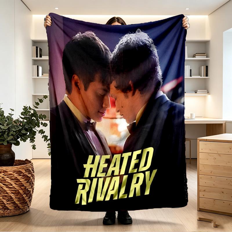 Heated Rivalry Print Blanket - Soft & Comfortable, for Bedroom, Travel, Sofa, Home Decoration - Birthday Christmas Gift for Friend