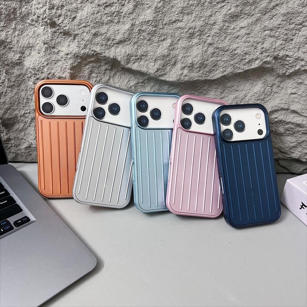 Fashion 3D Luggage Hard PC Magnetic Phone Case for IPhone 18 Pro Max 17 16 15 14 13 Pro Shockproof Anti Scratch Full Coverage Protection Cover