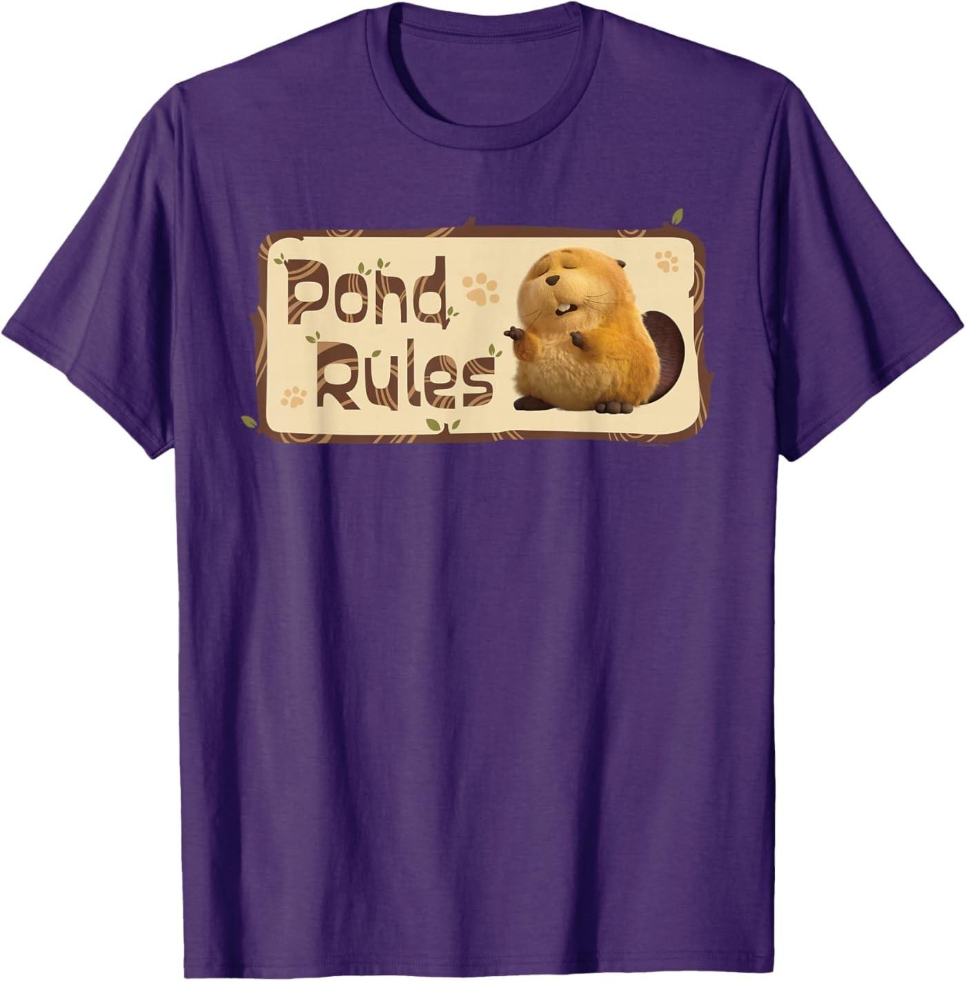 Pixar s Hoppers Loaf Pond Rules T-Shirt S разноцветный