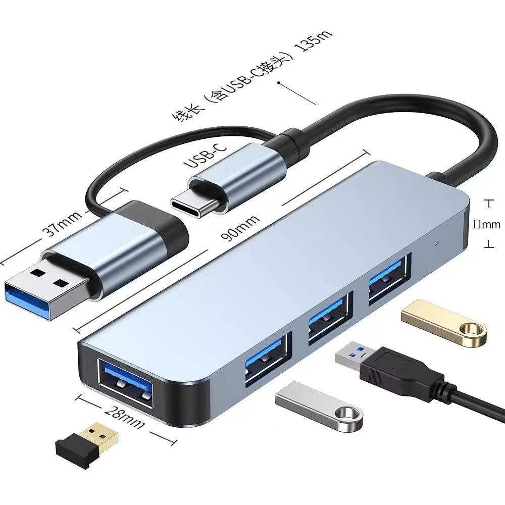 

USB-C Multiport Docking Station: All-in-One USB 3.0 Hub & Converter