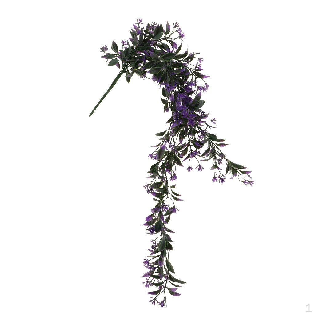 1 Bouquet 5 Branches Artificial Flower Garland Home Kitchen Garden Office Wedding Wall Decor