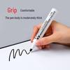 Erasable Water-based Whiteboard Markers - Black, Red, Blue - Easy To Erase, Large Tip for Office/Meeting Use