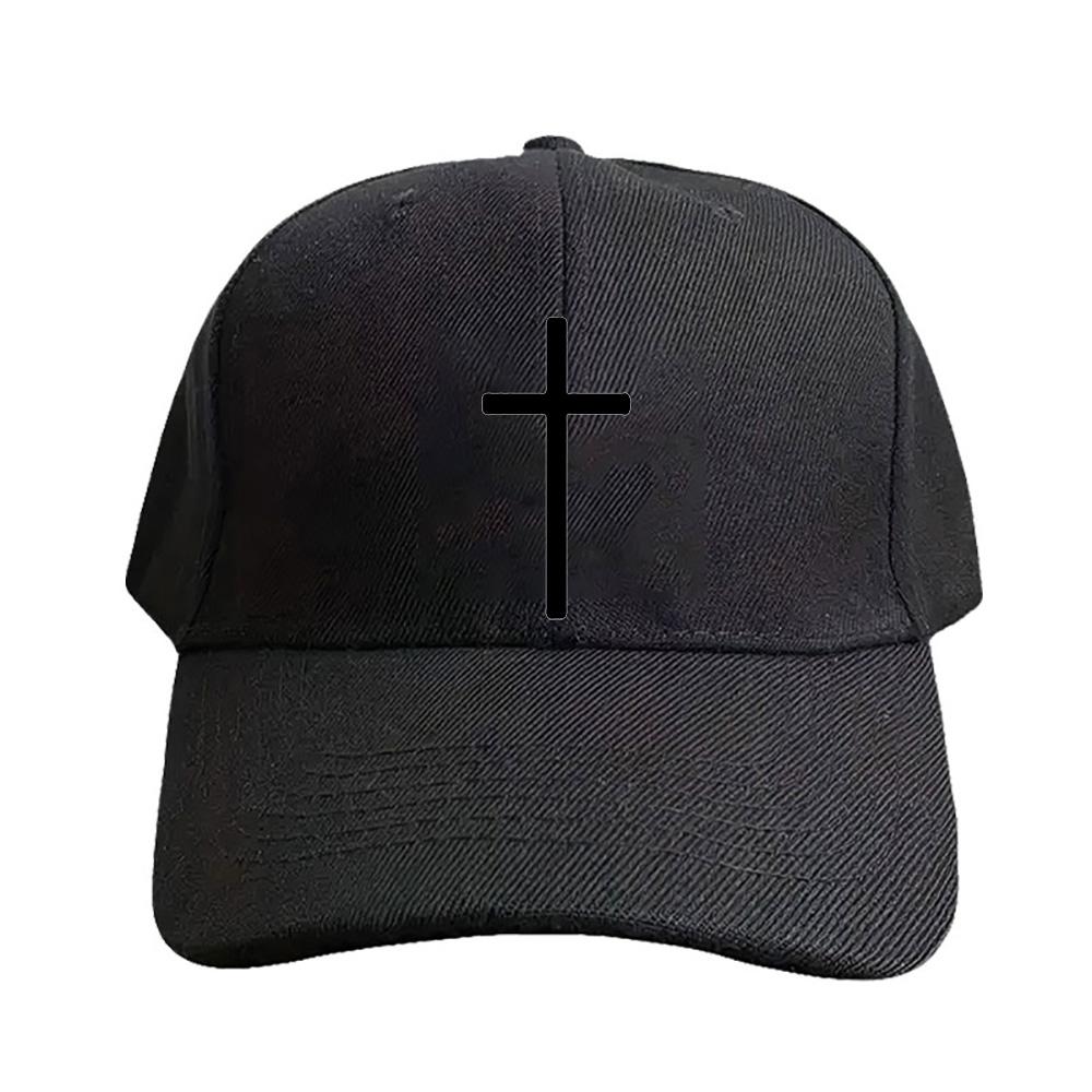 Cruciform Christianity Jesus Cap Summer Woman Man Adult Hat Fashion Casual Adjustable Printed Baseball Caps Trucker Cap