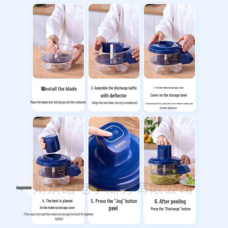 Automatická elektrická škrabka pro domácí a komerční použití - Ideální pro ovoce a obchody s mléčným čajem