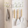 Plastic Mushroom Hooks Self Adhesive Sticky Hooks Creative Clothes Hooks for Kitchen