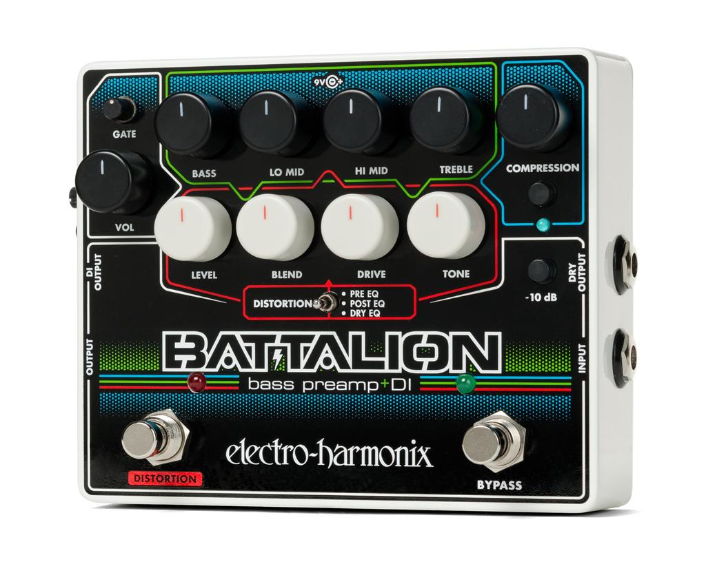 Battalion Bass Effects Electro-Harmonix Preamp/DI