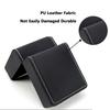 NEW Black Single Watch Gift Box with Pillow PU Leather Wristwatch Display Case Organizer for Men Clamshell PU Leather Watch Case