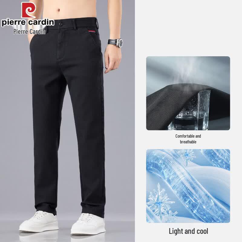 Pierre Cardin Men s Straight Casual Trousers 38