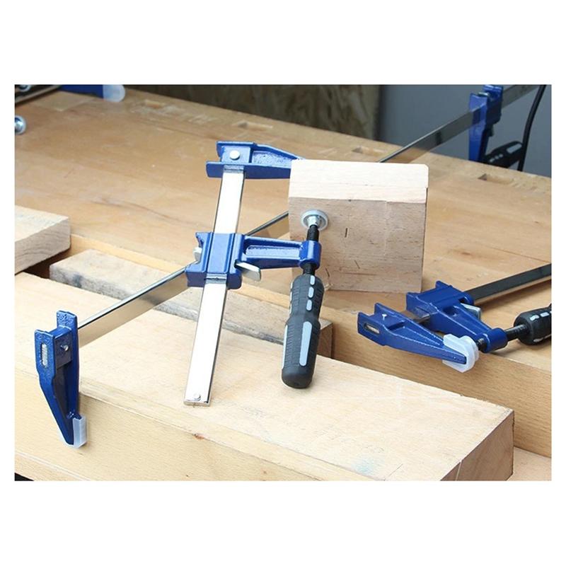 A03F-Woodworking 1PCS 18Inch F-Type Fixing Clamp Adjustable Quick Clamp Heavy Carpentry Clamp Positioning Clip Stone Fixed