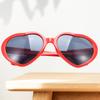 New Cute Heart Shaped Sun Glasses Watch The Lights Change Heart Diffraction Glasses At Night Love Light Effect Unisex Eyeglasses