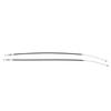 2 Pièces Câble d'Accélérateur Hors-Bord 66T-26301-00 Métal Performance Améliorée Bateau Moteur Hors-Bord Câble d'Accélérateur et de Changement de Vitesse pour 40HP