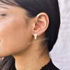 Genuine Moonstone Studs Earrings Rainbow Moonstone Marquise Studs for Her Healing Crystal 14K Gold Vermeil Studs Earring Bridesmaid Gift