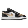 Jordan Kids Air Jordan 1 Low SE "Gold Toe" Sneakers DR6970-071