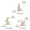 3 duck pendants, garden bonsai decoration animal pendants, resin handicrafts