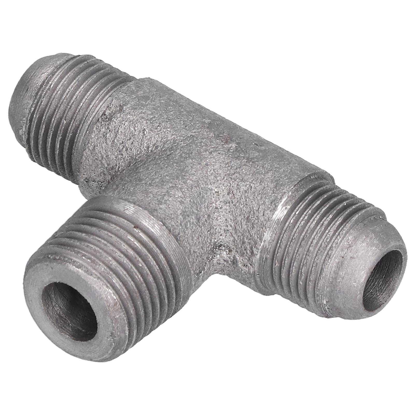 

Прямой тройник из ковкого чугуна Прочный Тщательно отполированный Компрессионный фитинг-тройник для воздушного насоса Воздушные компрессоры65 Прямой