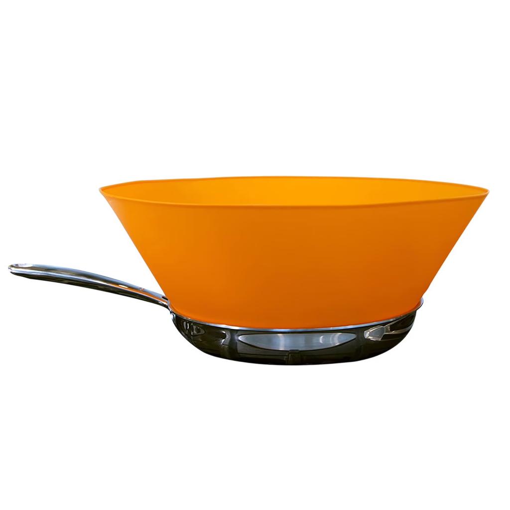 Fry Wall Guard, Silicone Oil Guard, Fry Wall Guard Compatible For Splatter Guard Silicone Oil Splashing Adjustable Frying Pan Wall Cooking