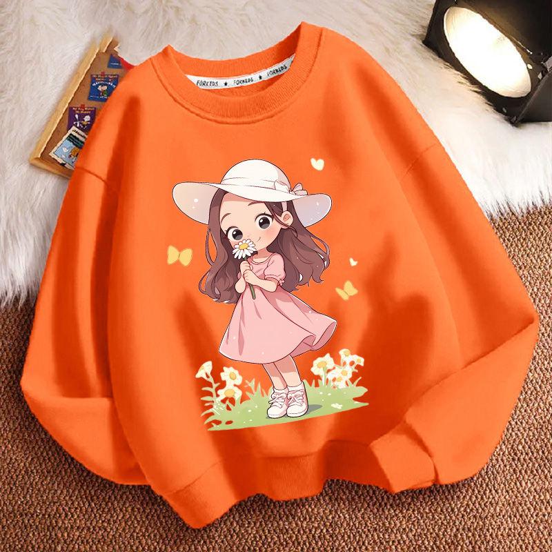 Cute Hoodies for Children, Long-sleeved Casual Hoodies for Boys and Girls In Spring and Autumn