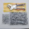 With Grommets Eyelet Setter Hand Press Manual Puncher Portable Hole Punch Pliers  Cardboard