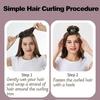4 Pcs No Heat Hair Curler Set with Satin Bonnet, Overnight Anti-Frizz Wave Styling Tools, Adjustable Soft Fit for All Hair Types