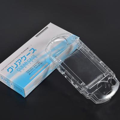 Priehľadný kryt pre Psp 1000 Transparentný pevný kryt Puzdro Zaklapovacie ochranné puzdro Formy pre hernú konzolu Psp1000